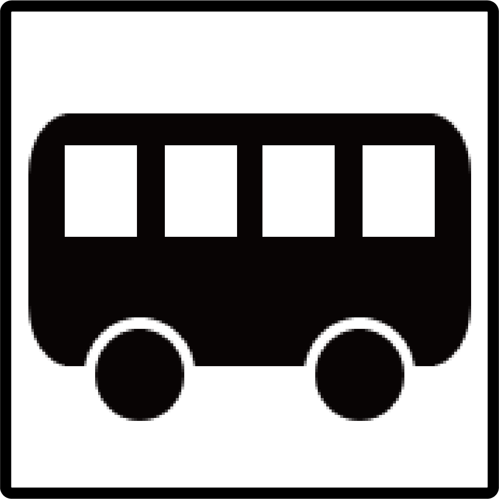 バスのアイコン